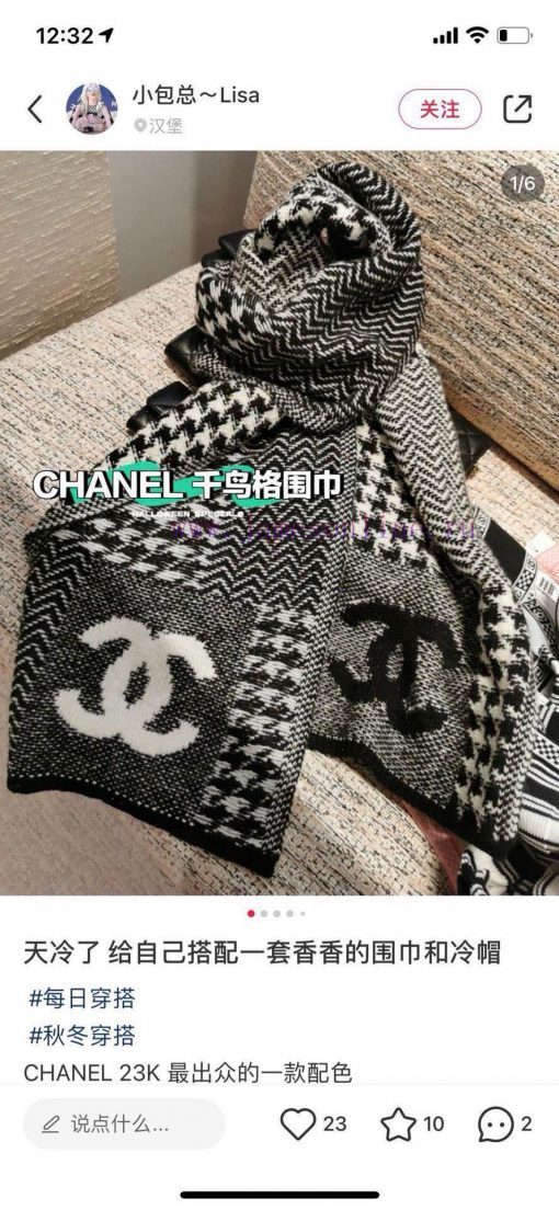 CHANEL cashmere long scarves are top-notch original products that are unparalleled in beautykcpc9yjs