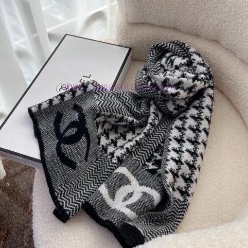CHANEL cashmere long scarves are top-notch original products that are unparalleled in beautykcpc9yjs - Image 8
