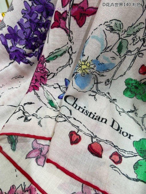 The new D Home D Flower World 140 Cashmere Square Scarf is highly recommended by VIPs. You muvvk66v4 - Image 18