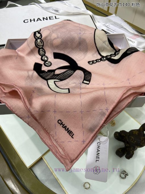 The new Chanel Camellia Square Scarf 140 Cashmere Square Scarf is highly recommended by VIPscd2xt0i3 - Image 5