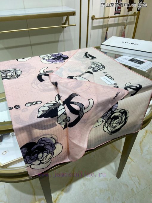 The new Chanel Camellia Square Scarf 140 Cashmere Square Scarf is highly recommended by VIPscd2xt0i3 - Image 18