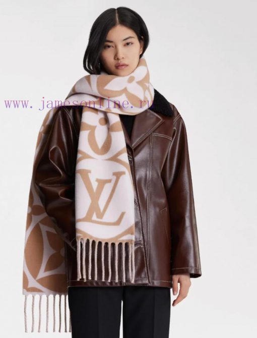 Lvjia's new model 🥰L Large letter long scarf 🧣 It's so beautiful. Big Fried Dough Twists als8cyw1vw1 - Image 2