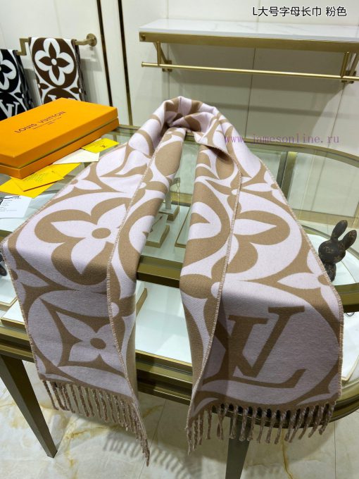 Lvjia's new model 🥰L Large letter long scarf 🧣 It's so beautiful. Big Fried Dough Twists als8cyw1vw1 - Image 28