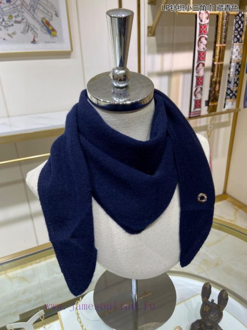 The popular leather Yana LP knitted triangle scarf is luxurious in size, and high-end qualitcc4d1xwq - Image 7