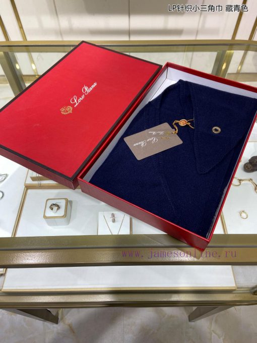 The popular leather Yana LP knitted triangle scarf is luxurious in size, and high-end qualitcc4d1xwq - Image 11