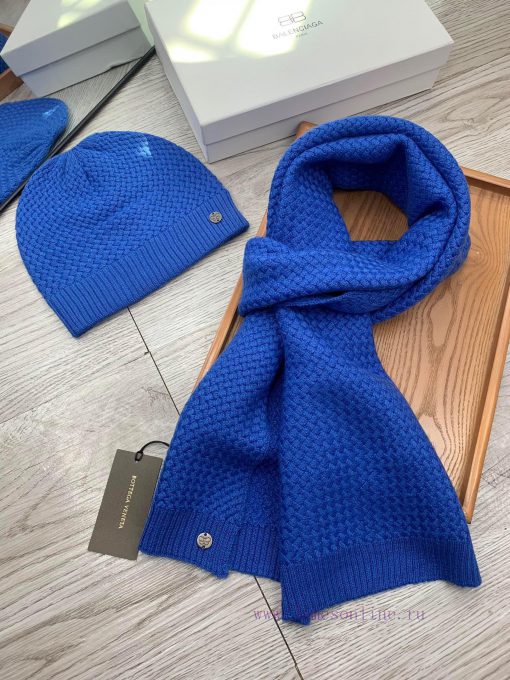 BV Home Classic Weaving Style Comes with Commemorative Edition Pin Wool Set Hat Classic Set ieecd8cw - Image 7