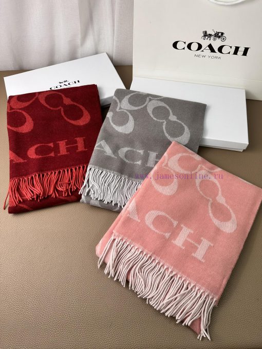 The classic C logo double-sided shawl of Coach by Coach is also so beautiful, not only in teeadxabkq - Image 19