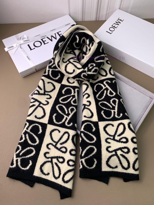 Loewe's new knitted scarf exudes a low-key luxury, exquisite softness, and elite level of fazy357akr - Image 16