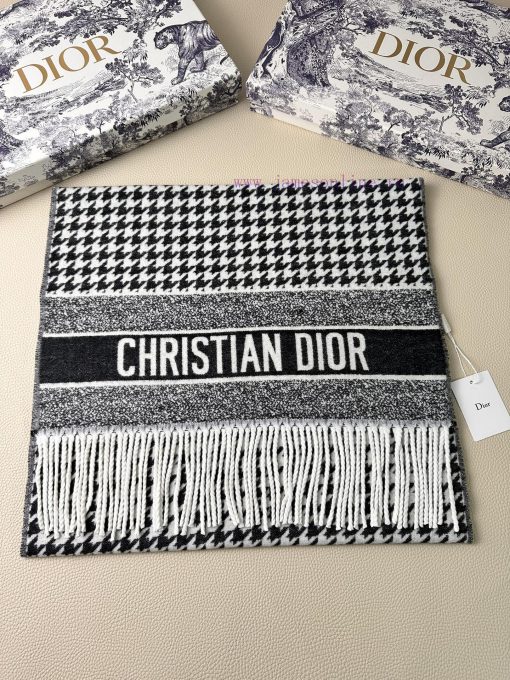 D Home New 2023 Di/O Arrives Classic Thousand Bird Grid Scarf Suitable for People of All Agefaupmqyj - Image 3