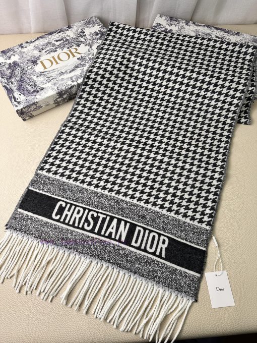 D Home New 2023 Di/O Arrives Classic Thousand Bird Grid Scarf Suitable for People of All Agefaupmqyj - Image 5