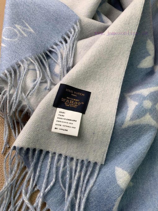 Louis Vuitton denim blue Huo Siyan, the same shawl scarf dual-use, is a classic work of Donkjj6f3zql - Image 18