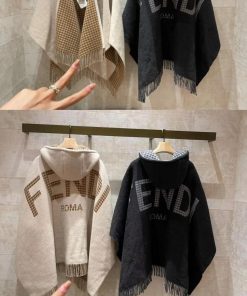 Annual Must Have ️ Super Heavy Weight Fendi Double sided Cloak Free Purchasing ️ I know you 7gfuv17m