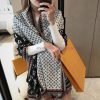 European version of the best-selling scarf, the new Lv four sided beard scarf, letter color xr0jr7cd