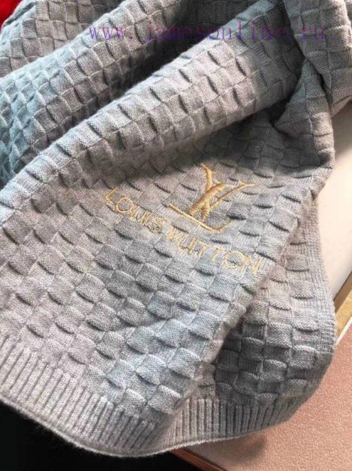 . New winter LV men's scarf, made of wool blend material, soft and warm, with exquisite work579b7ul3 - Image 7