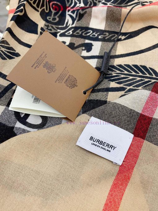 Burberry printed cashmere long scarf ️ recommended for palace level official use ️ latest clyyjh4zkf - Image 6