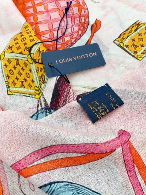 The new synchronized LV hot air balloon scarf showcases the travel spirit and pattern fusionfxg2vtce - Image 8