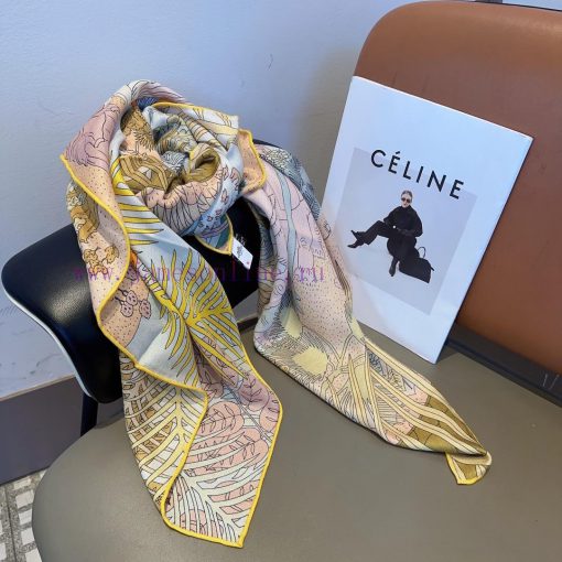 The new double-sided cashmere scarf is said to look good and recommended with 140 velvet squcm1hppsh - Image 6