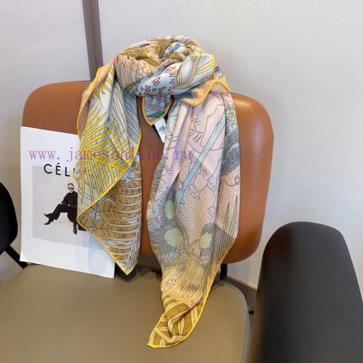 The new double-sided cashmere scarf is said to look good and recommended with 140 velvet squcm1hppsh - Image 7