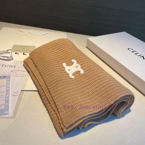 CELINE Classic Cashmere Scarf, come with a hard item In terms of the arrangement of Ma Liu Tzfsbdpxa - Image 3