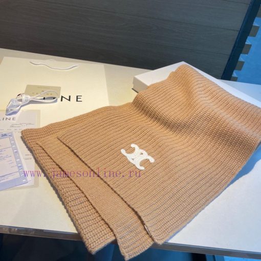 CELINE Classic Cashmere Scarf, come with a hard item In terms of the arrangement of Ma Liu Tzfsbdpxa - Image 5