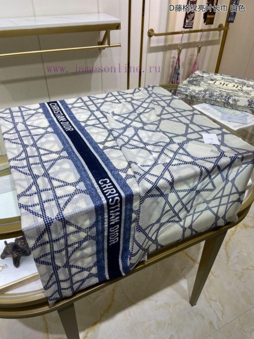 The newly released scarf will shine brightly. The new customer supplied silver thread+sequintl9rwtz4 - Image 9