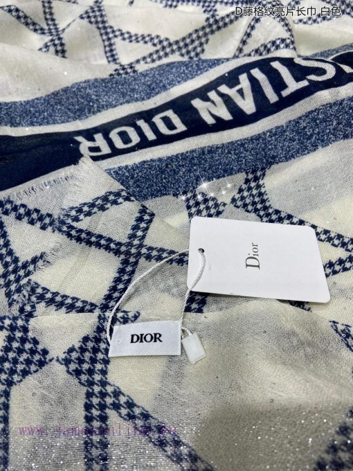 The newly released scarf will shine brightly. The new customer supplied silver thread+sequintl9rwtz4 - Image 10