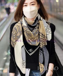 The new Chanel hat pattern 140 cashmere square scarf is highly recommended by VIPs. You must01exsb8t