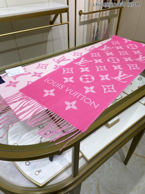 High end customized Louis Vuitton L logo original small scarf original 11 customization, Thekvv6zazf - Image 8