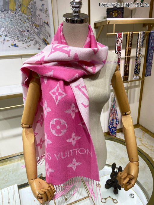 High end customized Louis Vuitton L logo original small scarf original 11 customization, Thekvv6zazf - Image 11