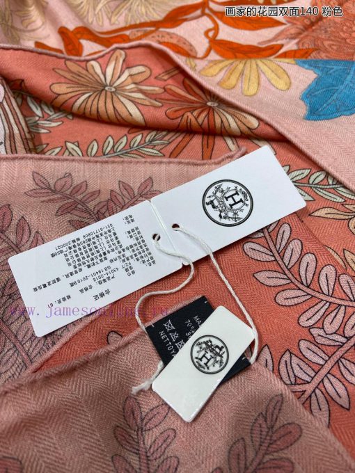 The new cashmere style is recommended to be a painter's garden double-sided 140 cashmere squ6cn0ins7 - Image 10