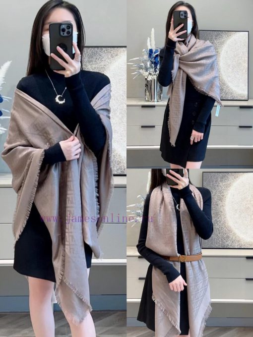 The newly released scarf will shine brightly, and the new customer supplied silver thread cal0y8by70