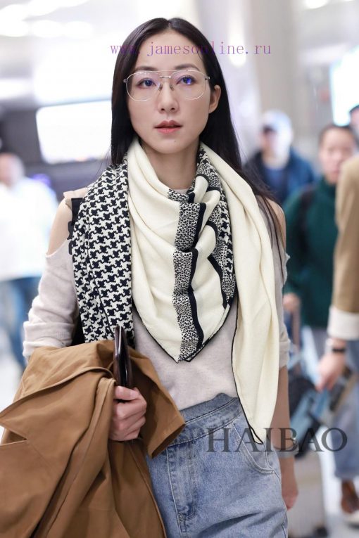 The new cashmere model is said to look good and recommended. D Qianniao grid double splicingh4l8q8jw - Image 2