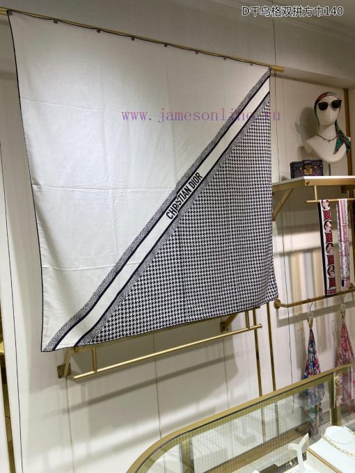 The new cashmere model is said to look good and recommended. D Qianniao grid double splicingh4l8q8jw - Image 3