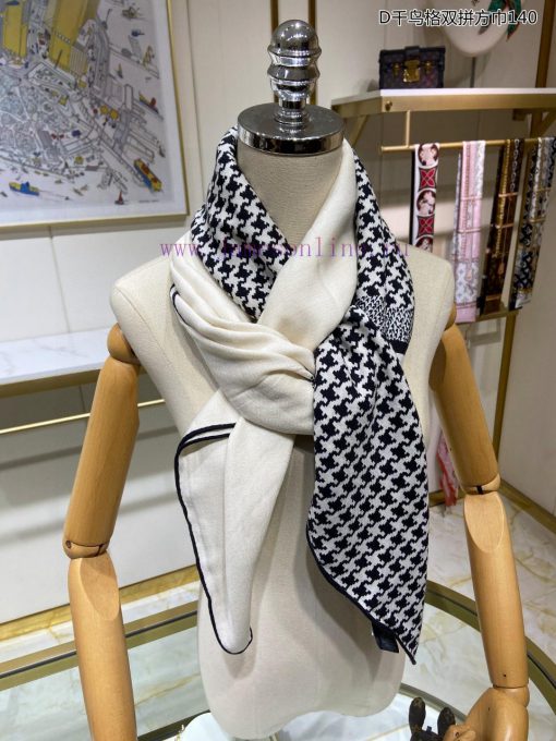 The new cashmere model is said to look good and recommended. D Qianniao grid double splicingh4l8q8jw - Image 5