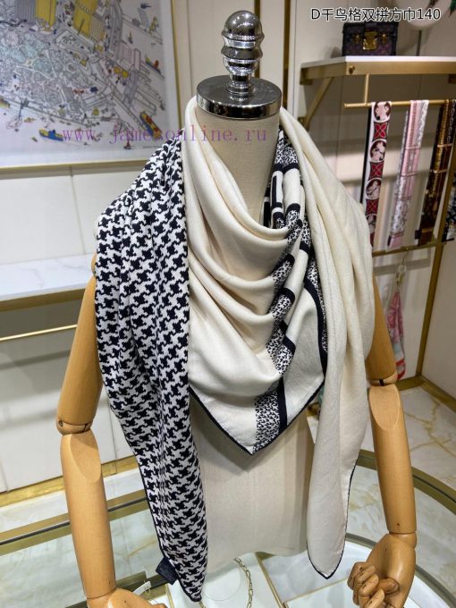 The new cashmere model is said to look good and recommended. D Qianniao grid double splicingh4l8q8jw - Image 6