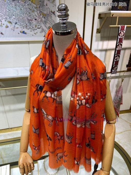 The newly released scarf will shine brightly, and the new customer supplied sequined cashmer008gwb97 - Image 7