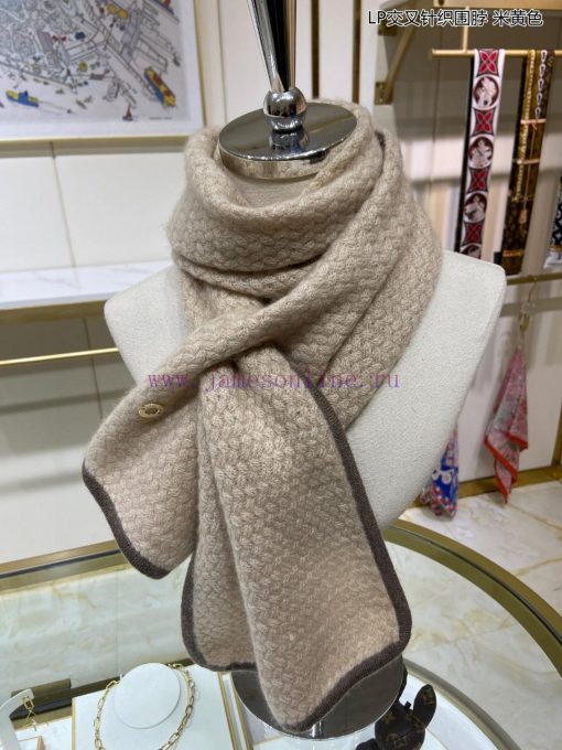 New Loro Piana Beef LP Cross Knitted Multi functional Scarf, can be wrapped as you want, low1zzx2ofb - Image 8