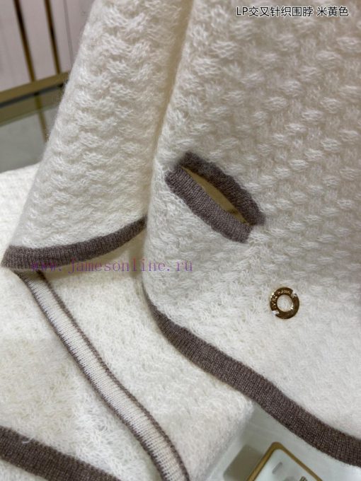 New Loro Piana Beef LP Cross Knitted Multi functional Scarf, can be wrapped as you want, low1zzx2ofb - Image 12