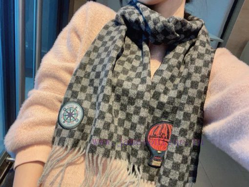 Heavy Industry LV synchronization, fashionable high-end MA series men's high-end wool scarf oafdjp5q