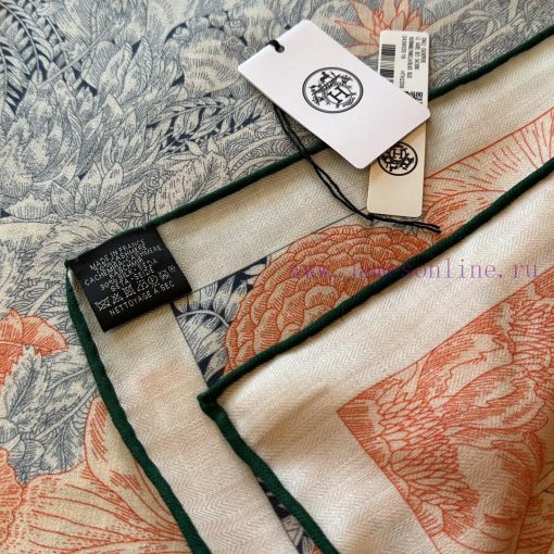 New Return to Nature Double sided Same Color Handmade Curled Cashmere and Silk Blended Shawlst6y2oer - Image 4