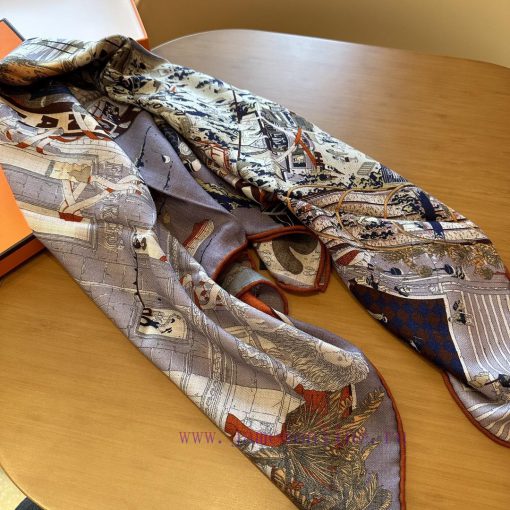 110cm shawlHand rolled cashmere and silk blend shawl with 70% cashmere and 30% mulberry silk5rnj139r - Image 6