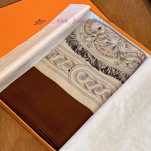 High definition double-sided same colorHermes' unique color matching golden brown and brown 2vzjff3d - Image 7