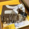 Fendi 23 color blocked scarf, unisex, FD only produces a few styles a year, all of which are0bmw5ohd