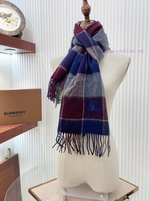 BURBERRY's high-quality imported cashmere scarf has exploded and is now available for sale o9bsucn9b - Image 9
