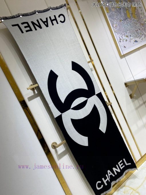 Xinmei flipped over [tears]. The large logo color blocked long scarf is a must-have for the fwapwl35 - Image 6