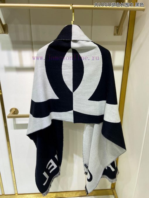 Xinmei flipped over [tears]. The large logo color blocked long scarf is a must-have for the fwapwl35 - Image 11