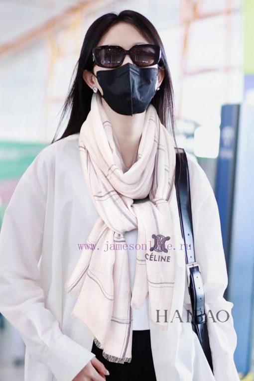 The new Celine CL plaid lightweight long scarf is highly recommended for VIP customers. You bcahwv0u - Image 2