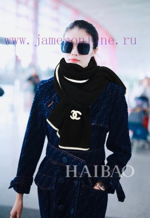Fragrant New Double C-Edge Striped Shawl Cashmere Long Scarf Beautiful [Tears] Royal Palace x31d444u