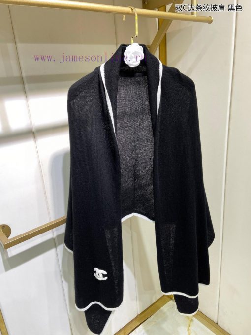 Fragrant New Double C-Edge Striped Shawl Cashmere Long Scarf Beautiful [Tears] Royal Palace x31d444u - Image 9