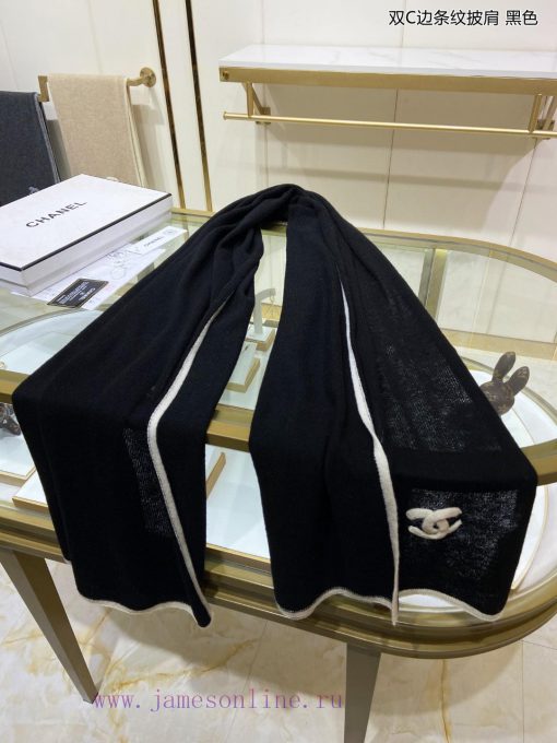 Fragrant New Double C-Edge Striped Shawl Cashmere Long Scarf Beautiful [Tears] Royal Palace x31d444u - Image 10